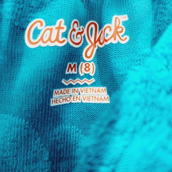 Cat & Jack Girls' Loop Terry Romper (medium) 3KIDV-AV - Picture 4 of 4